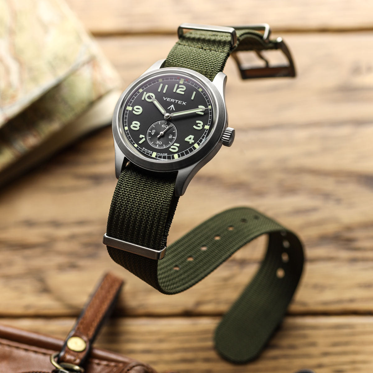 WatchGecko Ridge British Military 5 Watch Strap Set - Tropical