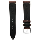 Cortez Genuine Leather Watch Strap - Mocha