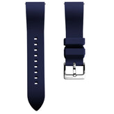 Zennor Quick Release Rubber Watch Strap - Blue