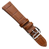 Brixham Special Buckle Gator Watch Strap - Tan