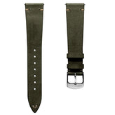 Charlbury V-Stitch Genuine Italian Leather Watch Strap - Oliver