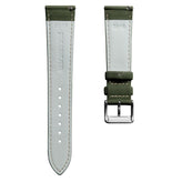 ZULUDIVER Mayday Regatta Sailcloth Divers Watch Strap - Green