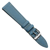 Hanley Epsom Leather Watch Strap - Light Blue