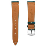 Finsbury Minerva Box Genuine Leather Watch Strap - Aegean