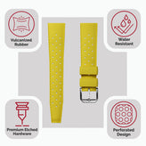 Original TROPIC® Dive Watch Strap - Poseidon Yellow