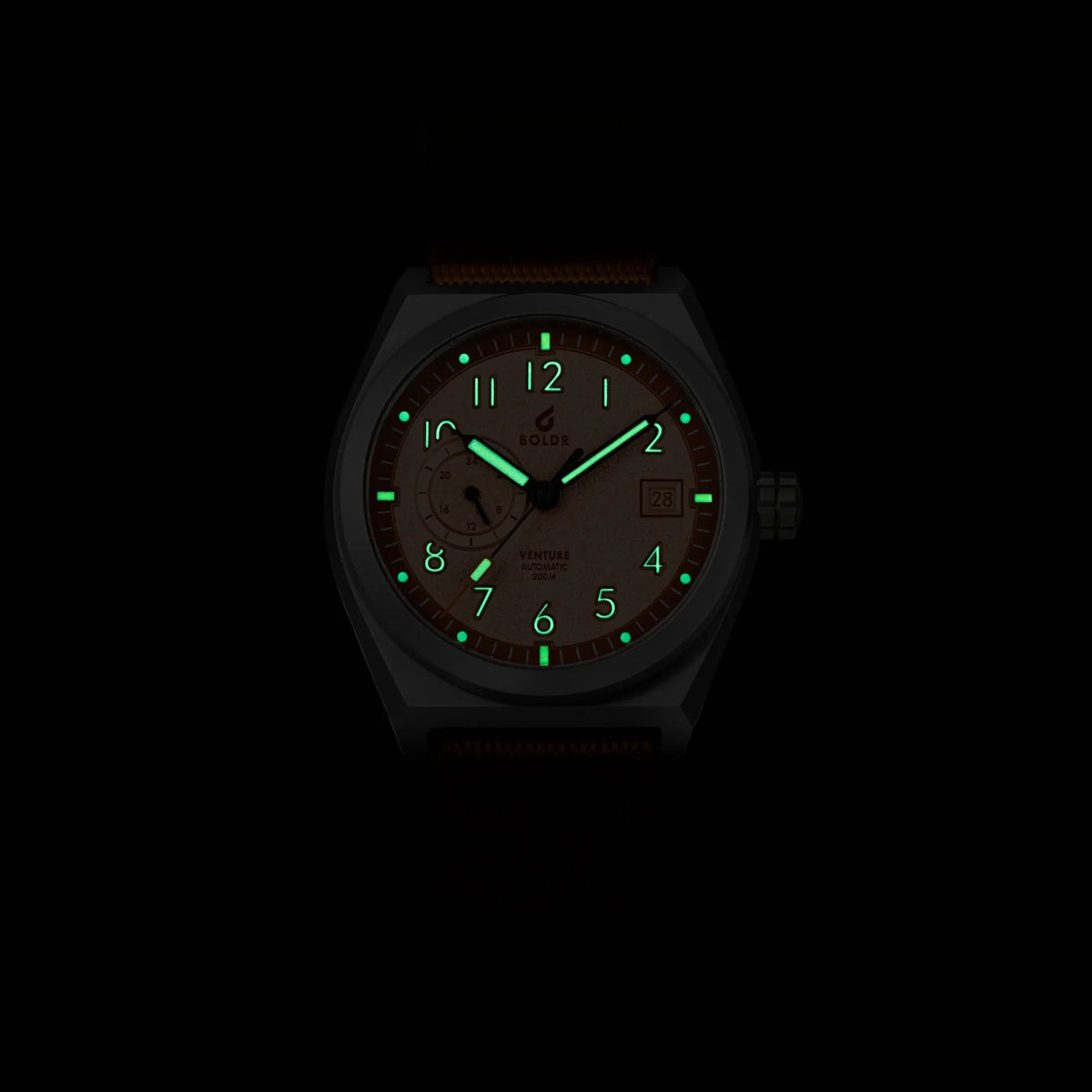 Boldr Venture Wayfarer Automatic Watch - Sierra