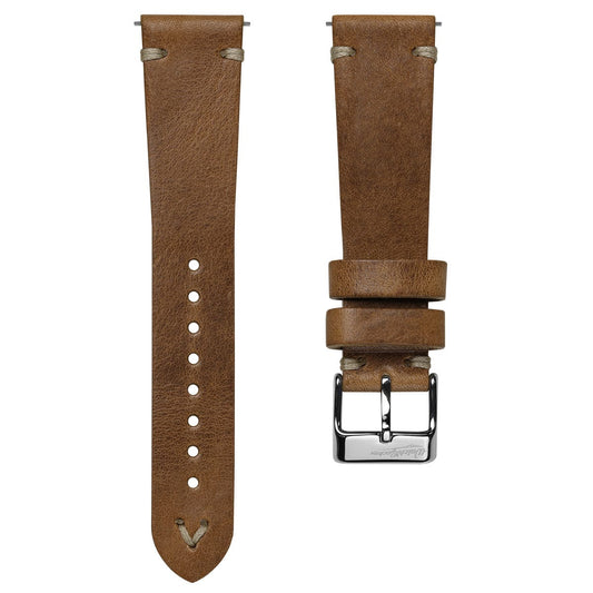 (Leather-Short-Handle) Leather Short Handle Strap : Color Option