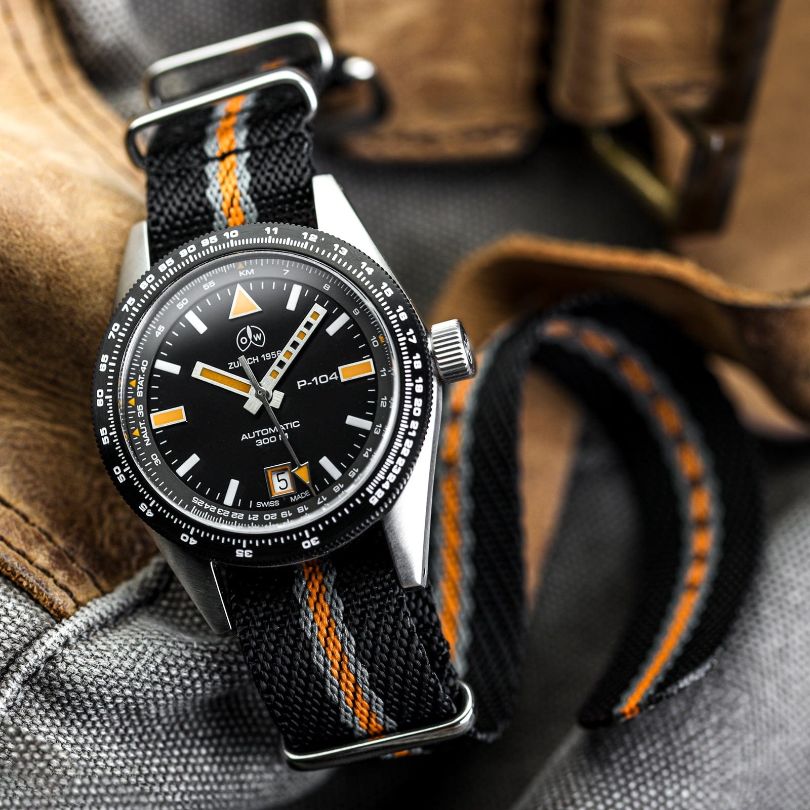 ZULUDIVER 1973 British Military Watch Strap: INFANTRY - Osprey | WatchGecko