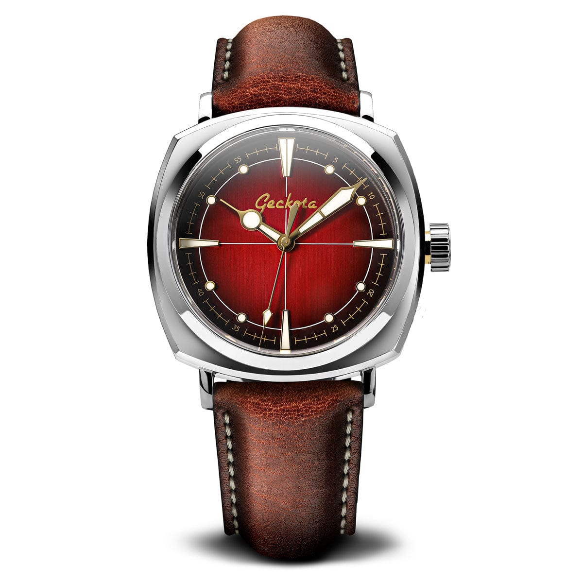 Geckota Pioneer Automatic Watch Red Edition