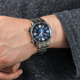 NTH Azores Automatic Tropic Divers Watch - Blue Curaçao - Date - Nearly New