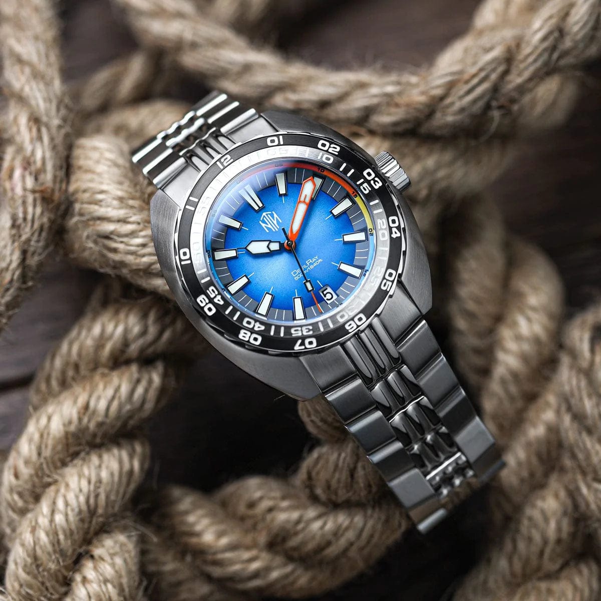 NTH DevilRay Automatic Dive Watch - Blue