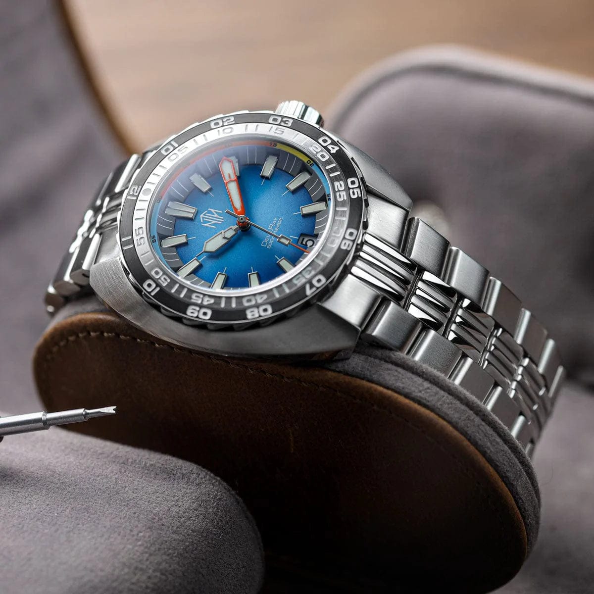 NTH DevilRay Automatic Dive Watch - Blue