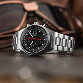 Sinn 144 St Sa Automatic Chronograph - Black Dial - Solid Bracelet