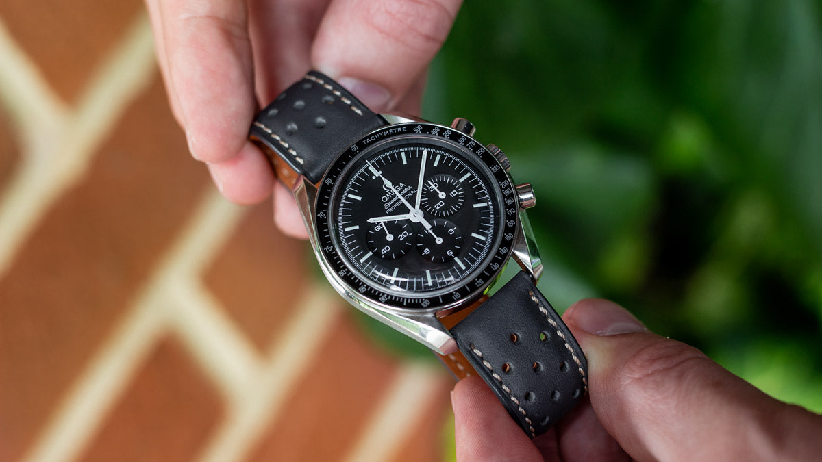 omega moonwatch straps