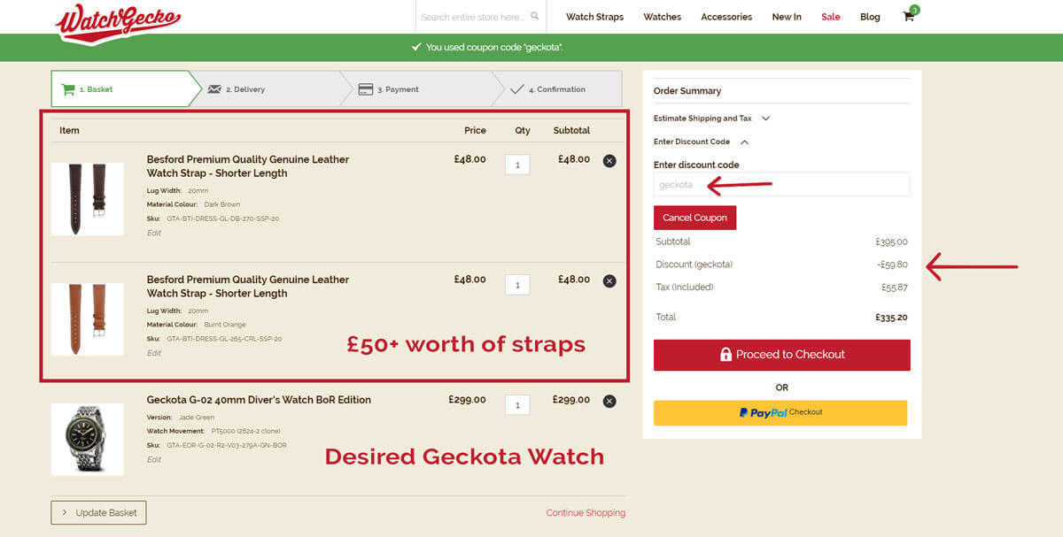 watchgecko discount